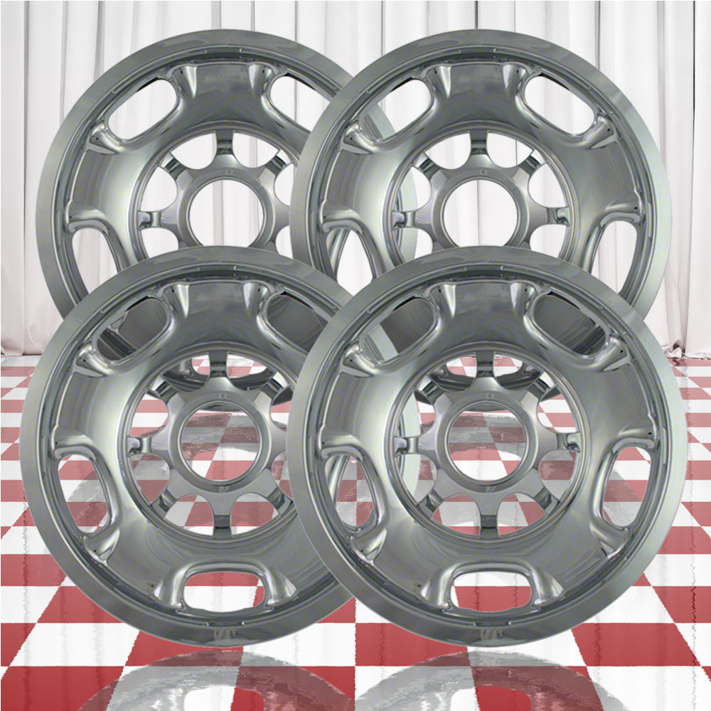 17" Chrome Wheel Skins for 20112016 Chevy Silverado 2500 HD (QTY Four
