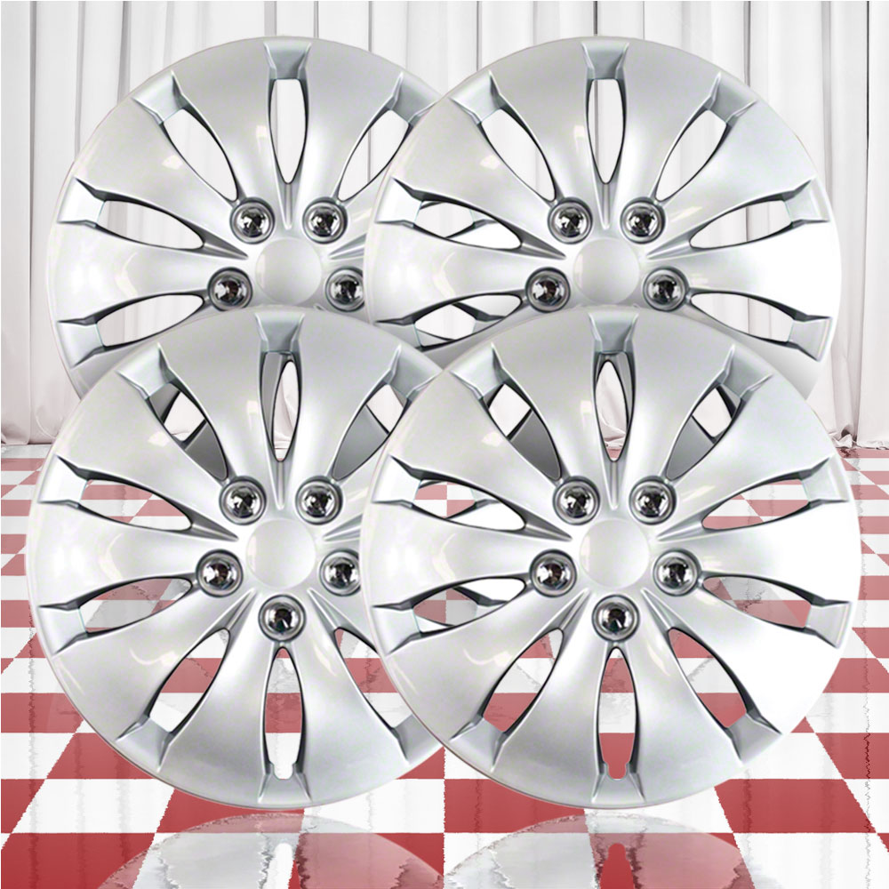 16" Pushon Silver Hubcaps for 20082012 Honda Accord (QTY Four) eBay