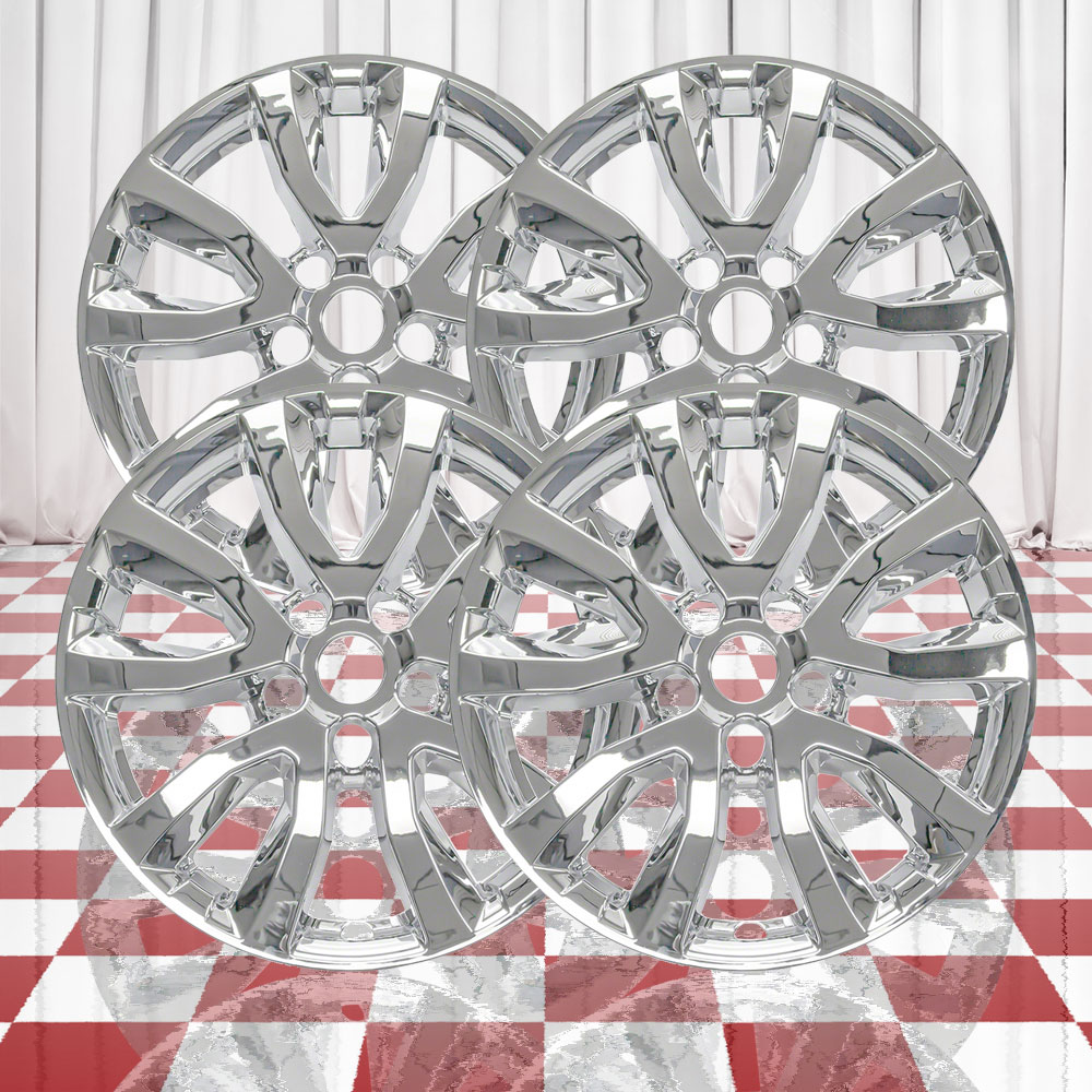 Set of 4 Chrome Plated 17