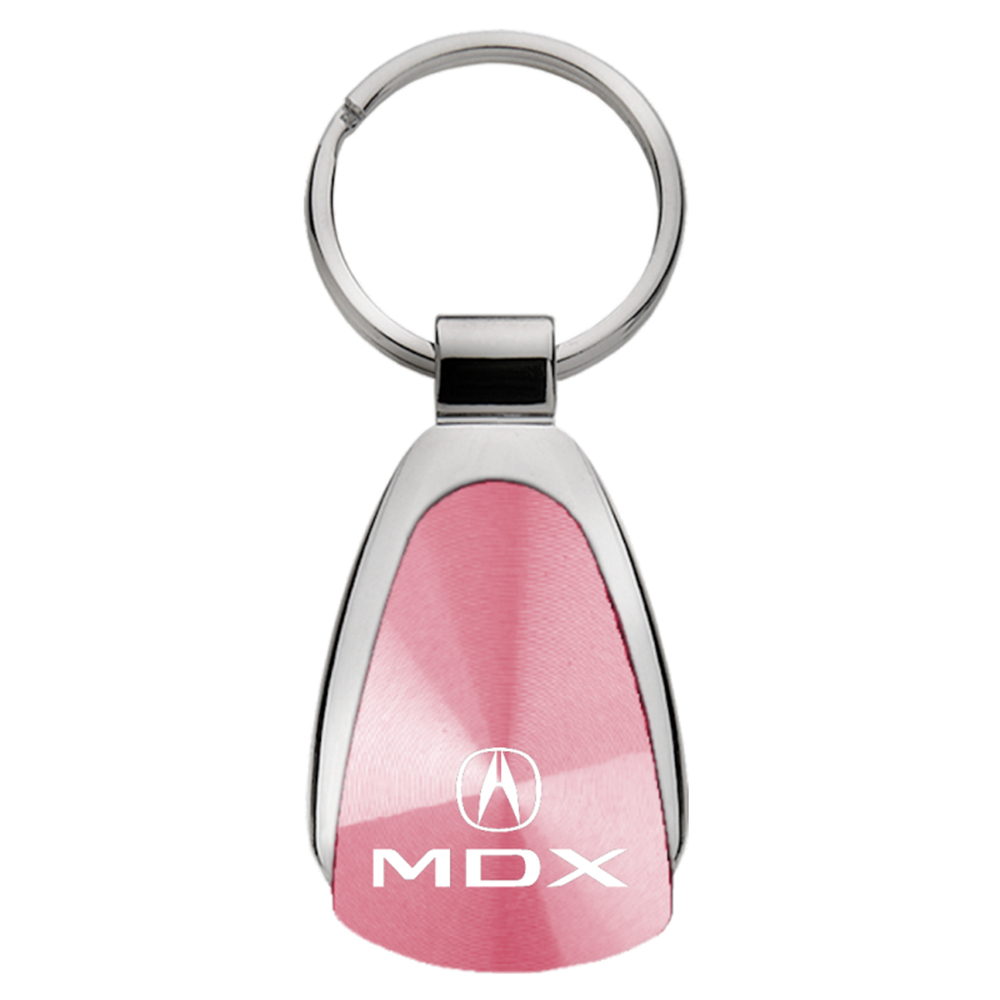 Licensed Pink Teardrop Keychain for Acura MDX - AUGD3531