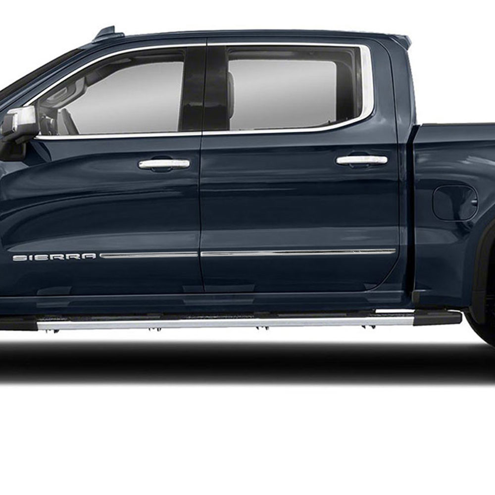 Body Side Molding for 201920 GMC Sierra 1500 Crew Cab [1 1/8