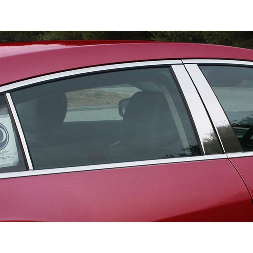 6pc Luxury Fx Chrome Pillar Post Set Fit For 2010 2016