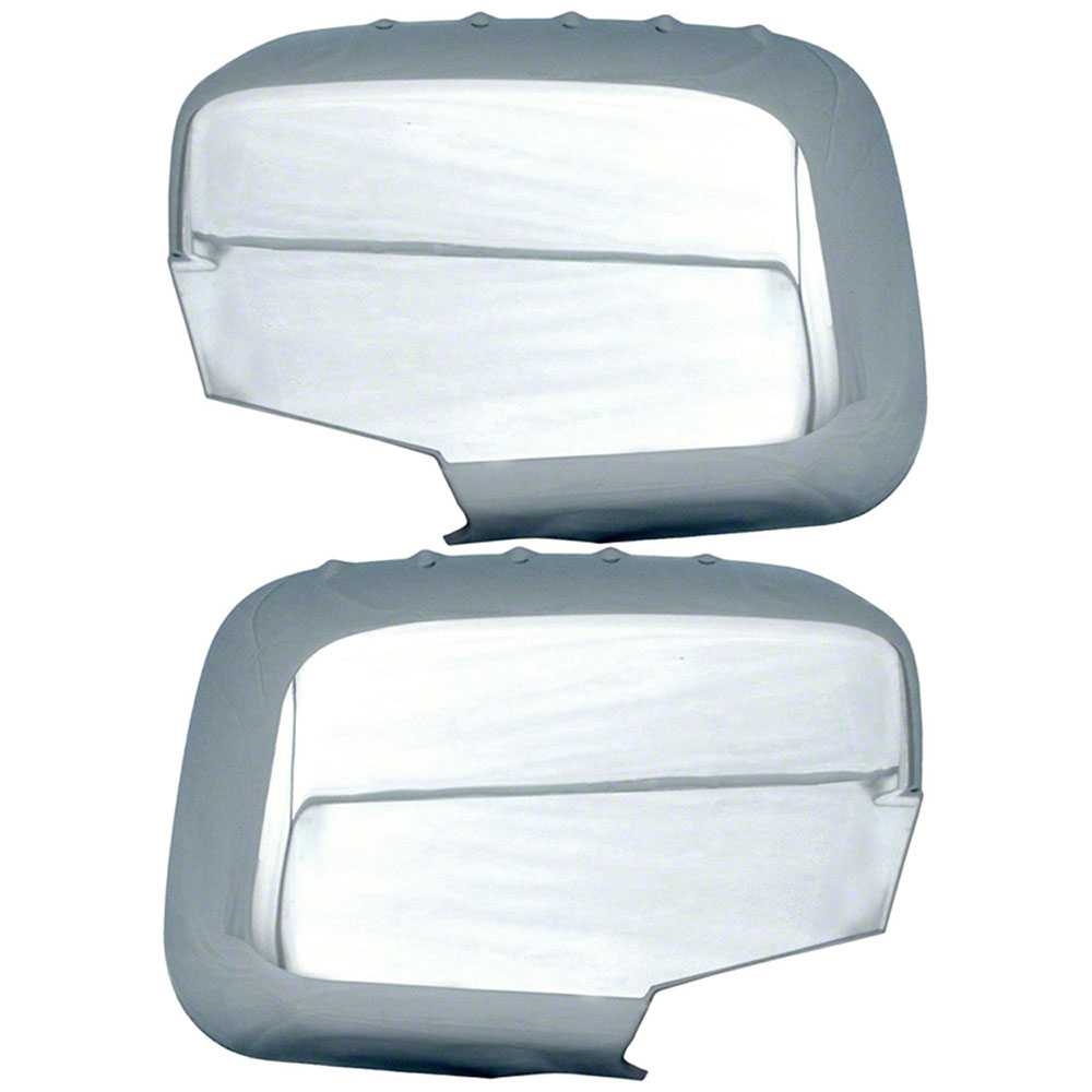 For 2006-2012 2013 2014 Honda RIDGELINE 2 Chrome FULL Mirror Covers Mirrors Pair