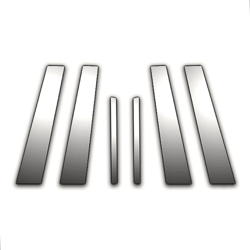 2003 04 05 06 07 SATURN ION CHROME DOOR PILLAR POST KIT