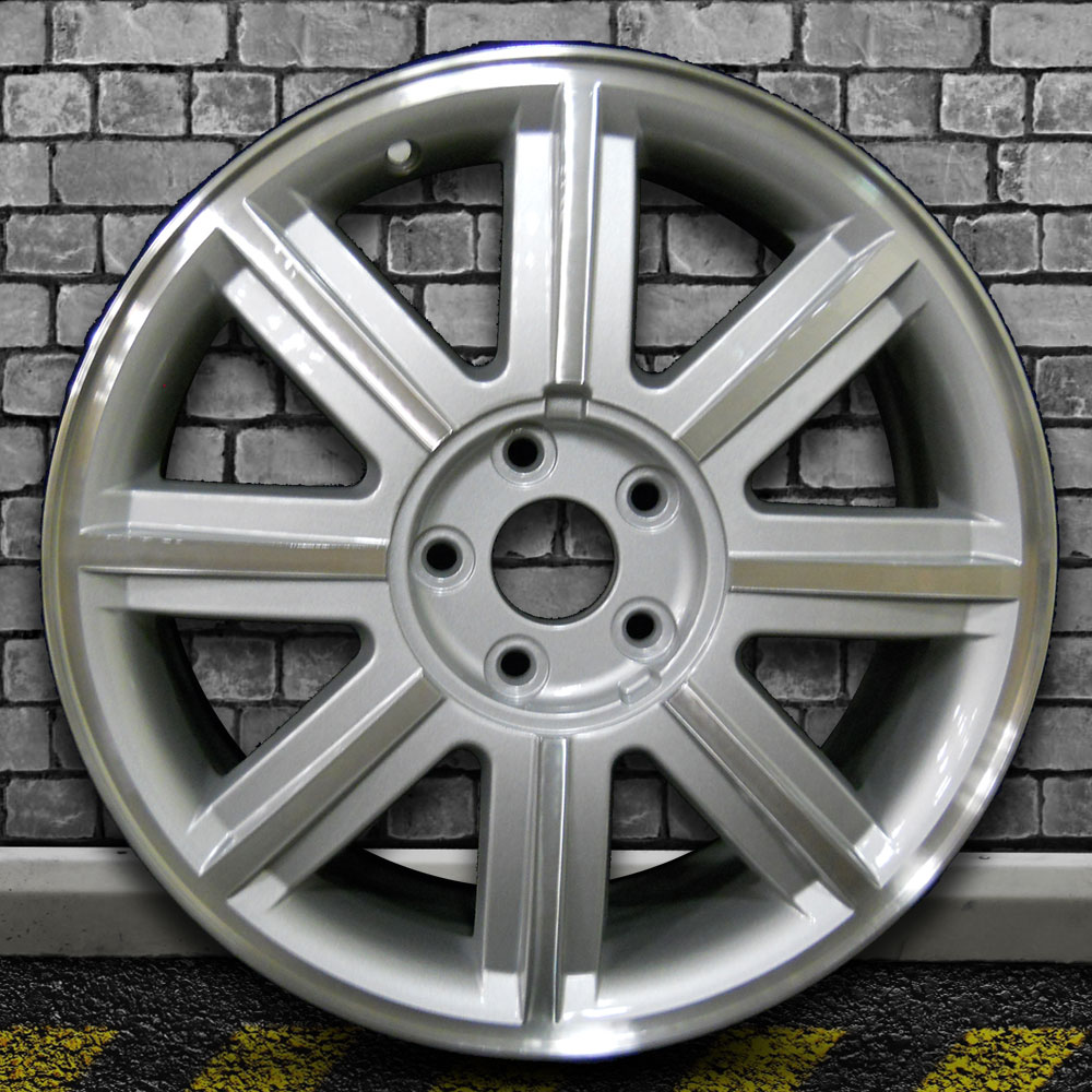 Bright   Sparkle Silver OEM Factory Wheel for 2005-2007 Ford Five Hundred - 18x7