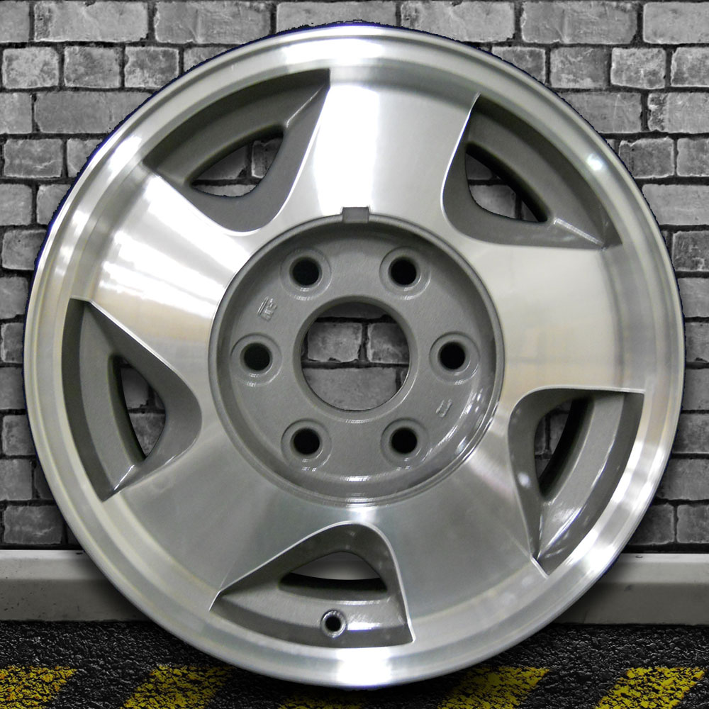 Medium Metallic Charcoal OEM Wheel for 19921999 Chevy Silverado 1500