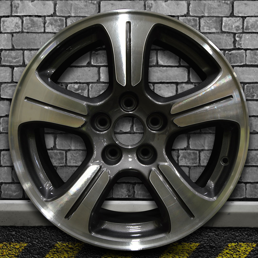 Machined Metallic Charcoal Oem Wheel For 2011