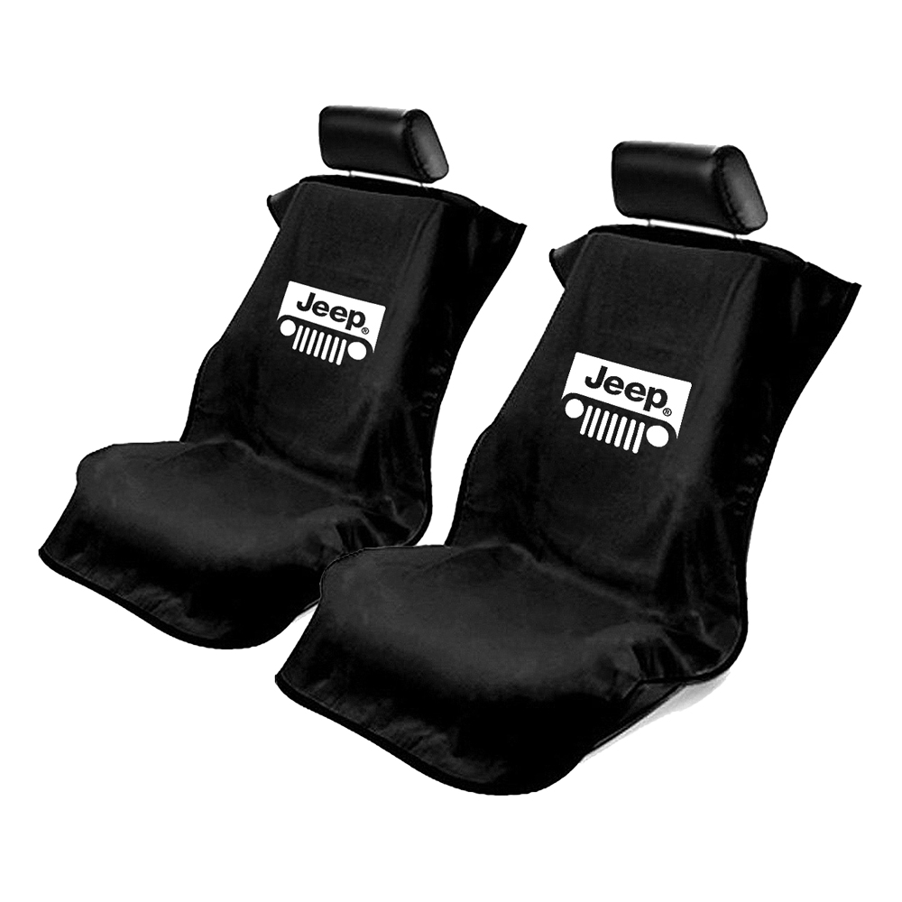 Seat Armour Set of 2 Terry Cloth Seat Cover Towels fit for Jeep Jeep