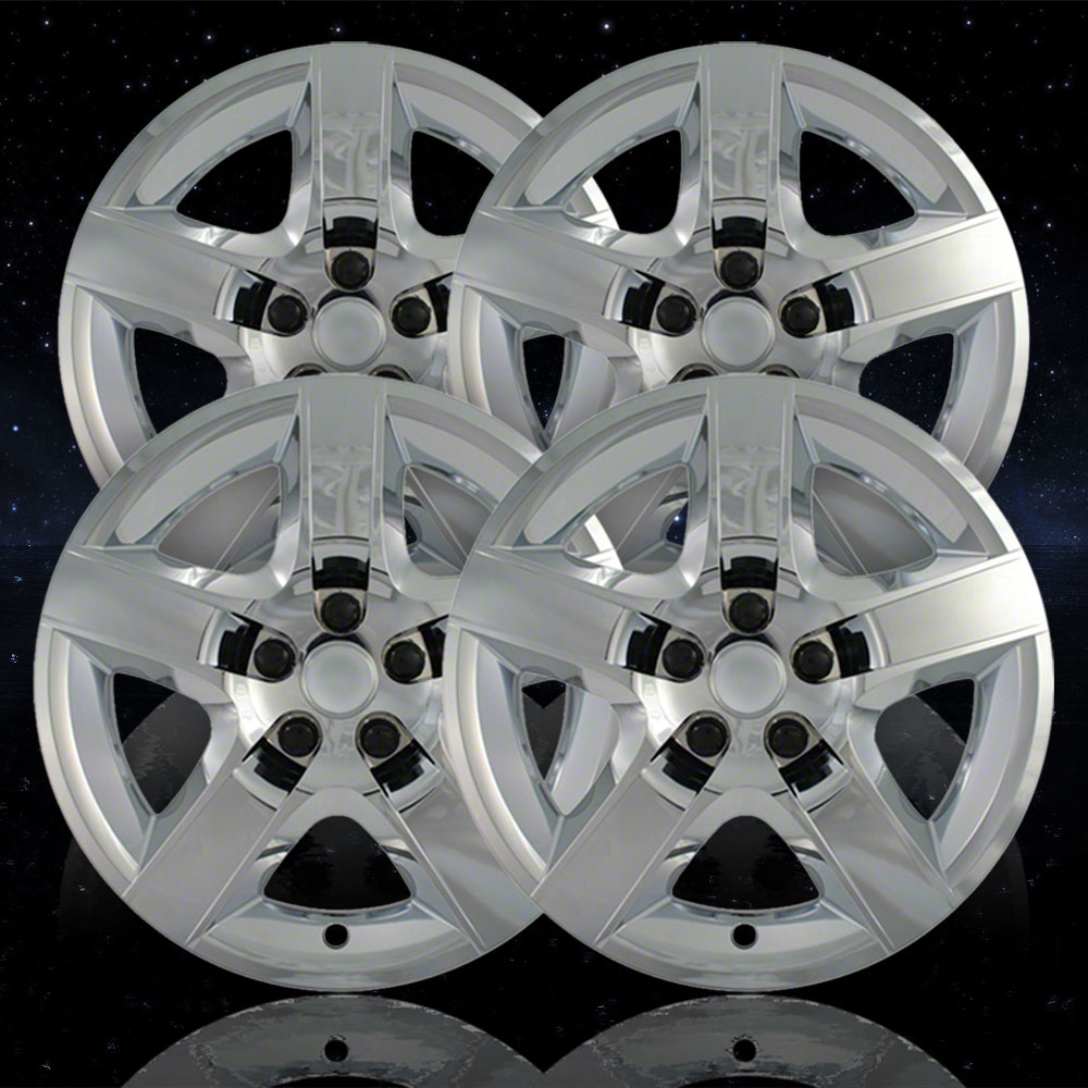 4pack of 17" Screwon Chrome Hubcaps for 20082012 Malibu ARFH039 eBay