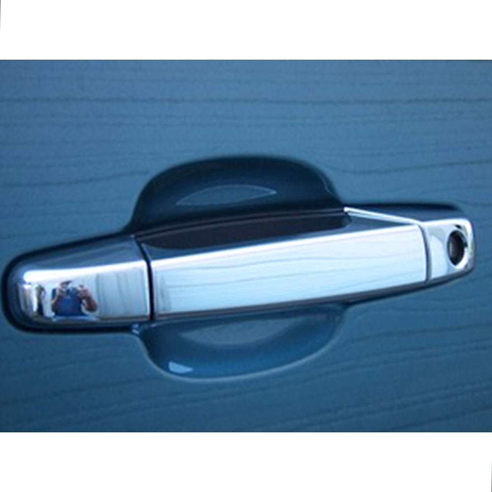 For GMC Sierra Deluxe 2007-2013 Chrome Tailgate Cover With Keyhole