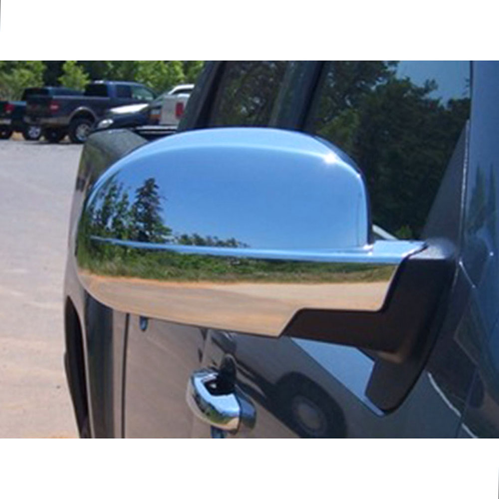 For Chevy AVALANCHE All Models 2007-2012 2013 Chrome Bottom Half Mirror Covers