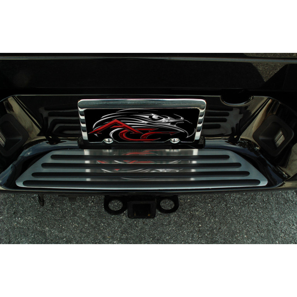 Brushed Stainless Steel Bumper Step Trim for 2005 Dodge RAM 1500 SRT10