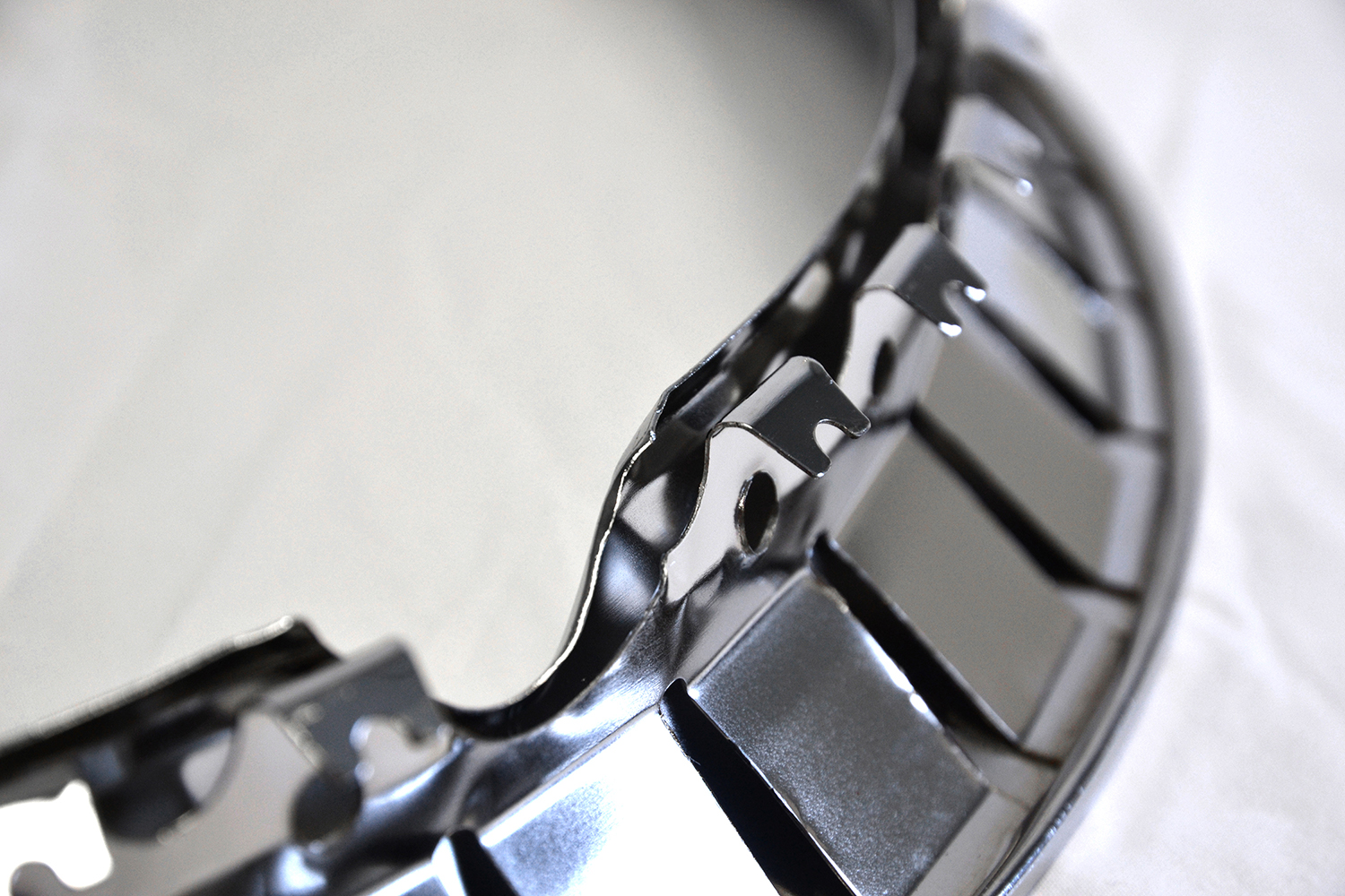 16' 1 1/2inch Deep Steel Chrome Wheel Trim Rings eBay