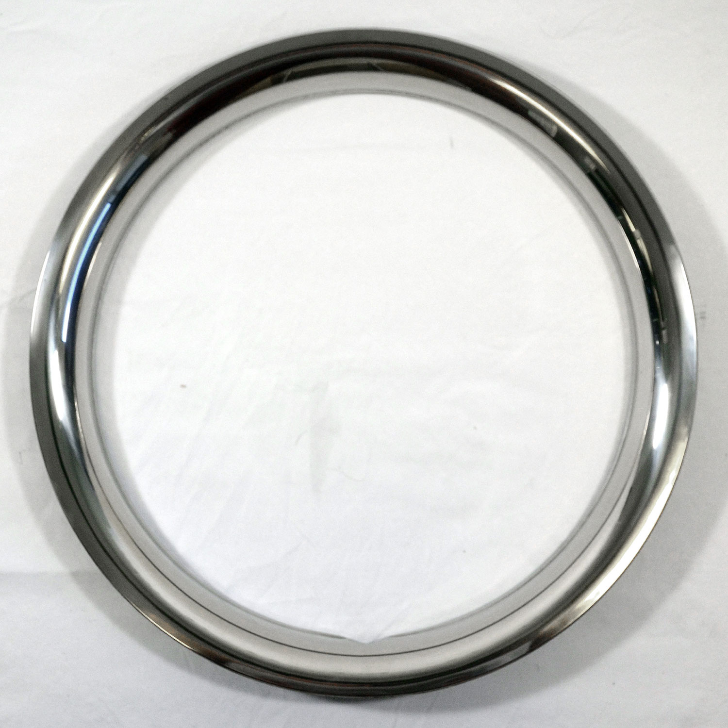 SETOF4 16" STAINLESS STEEL WHEEL TRIM RINGS BEAUTY RIMS GLAMOUR RING