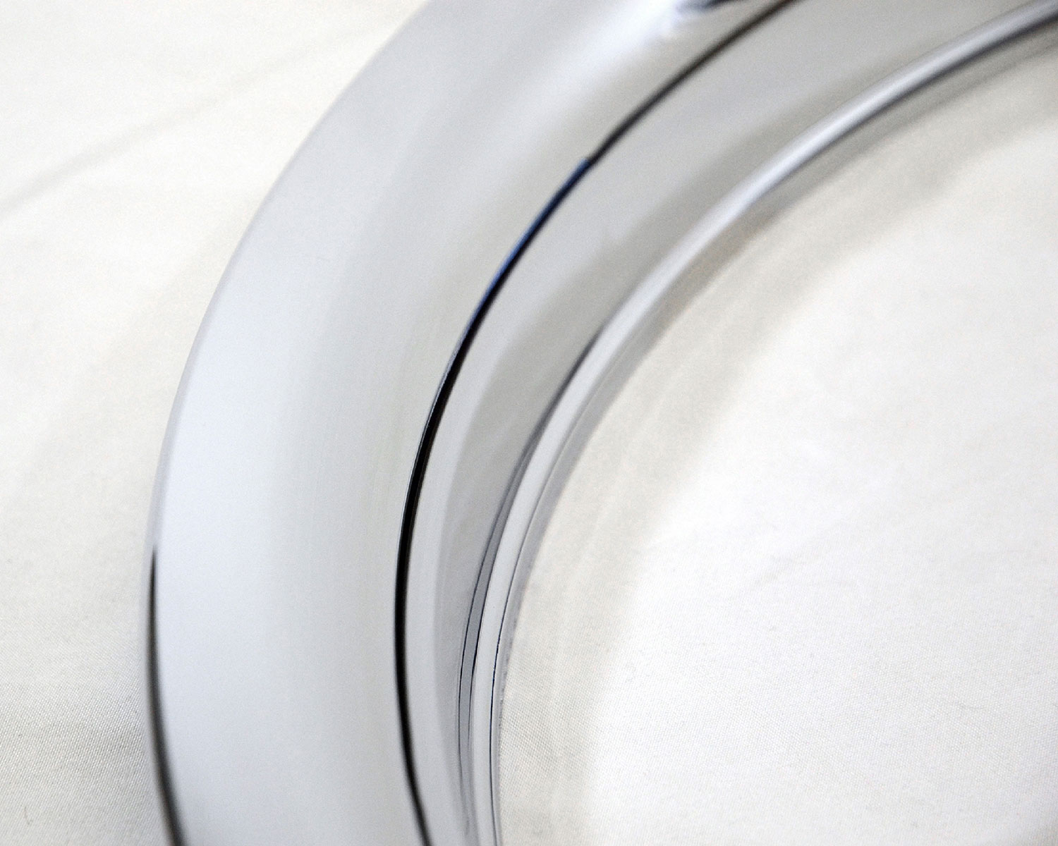 Set of 4 17" CHROME WHEEL TRIM RINGS Beauty Rims Ring Glamour Band fit