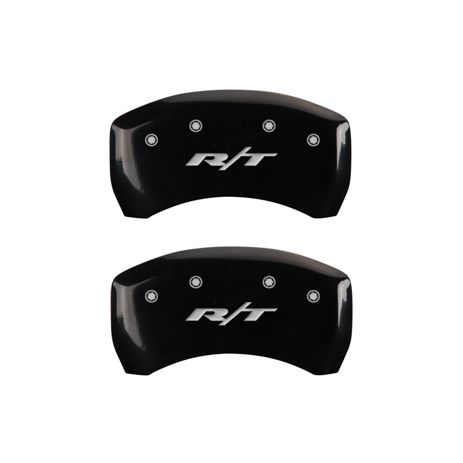 Black RT Caliper Covers for 20112020 Dodge Challenger R/T by MGP eBay