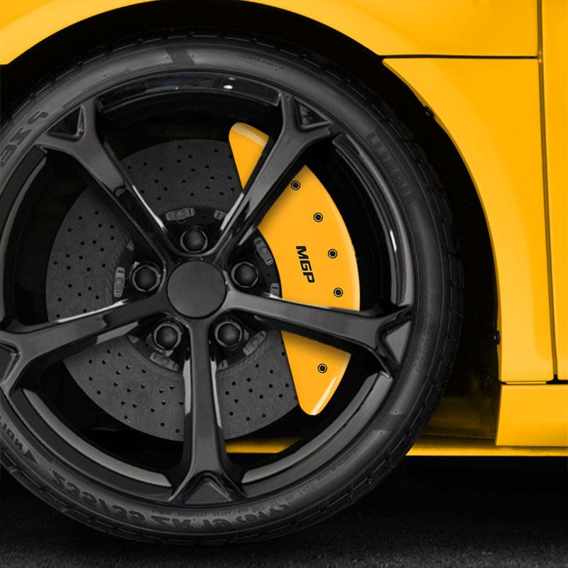 MGP Set of 4 Yellow Caliper Covers For 20132018 Audi S6 eBay