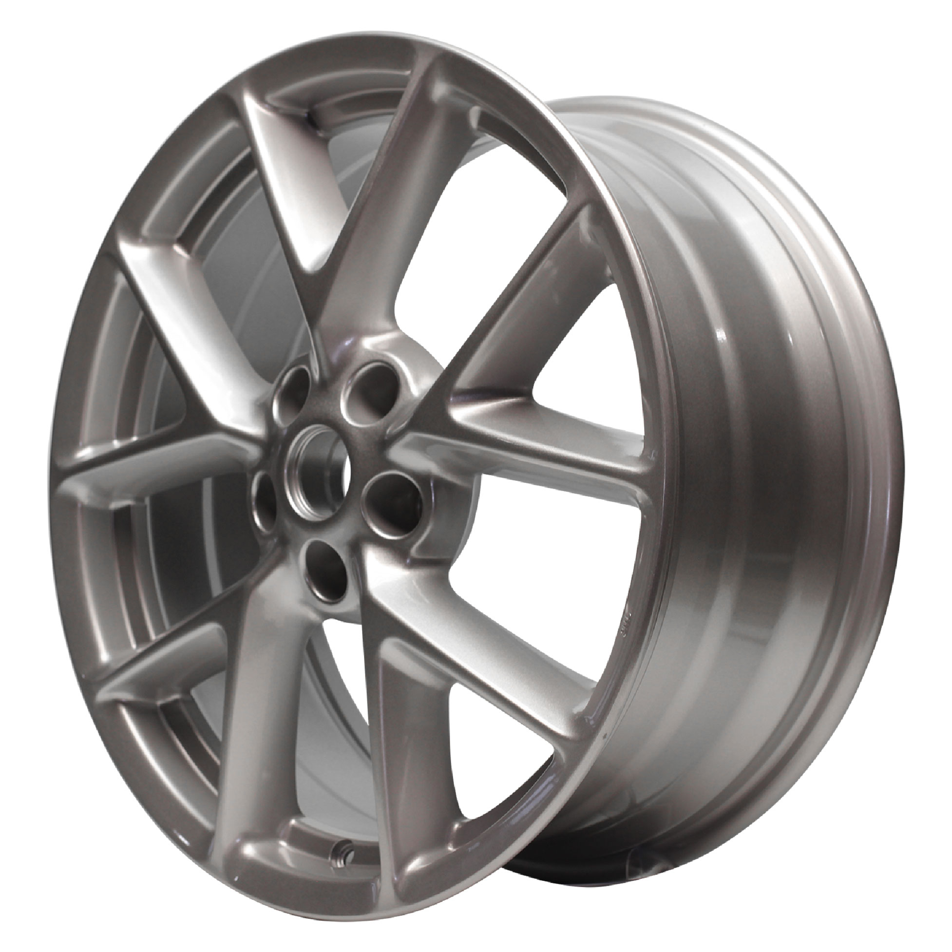 19" Medium Argent Silver Rim by JTE Wheels for 2009-2011 Nissan Maxima