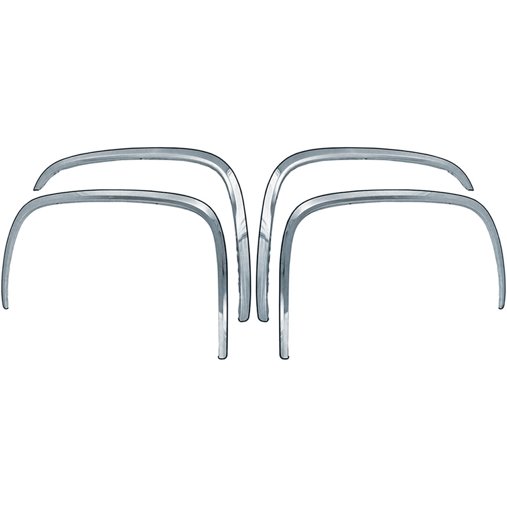 Chrome Fender Trim for 20072013 Chevy Silverado eBay