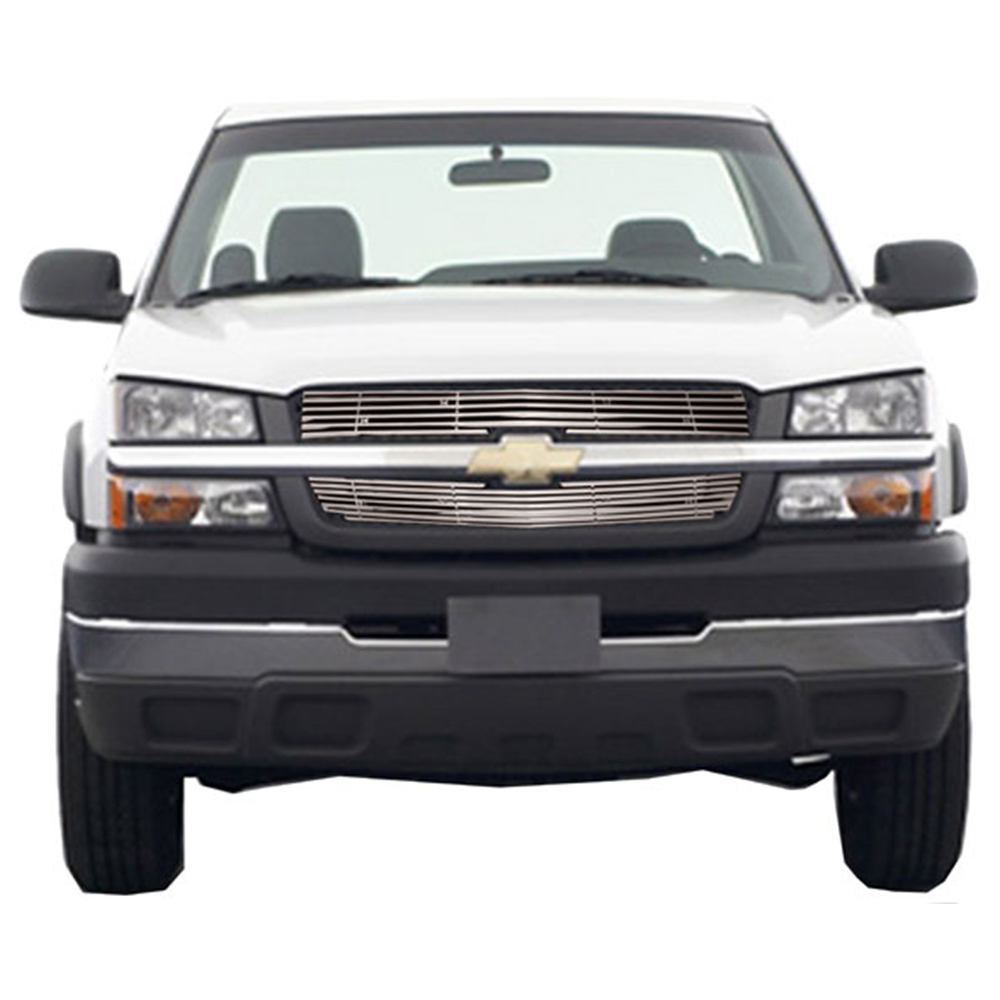 Premium FX Chrome Billet Grille Insert for 200104 Chevy Silverado 2500