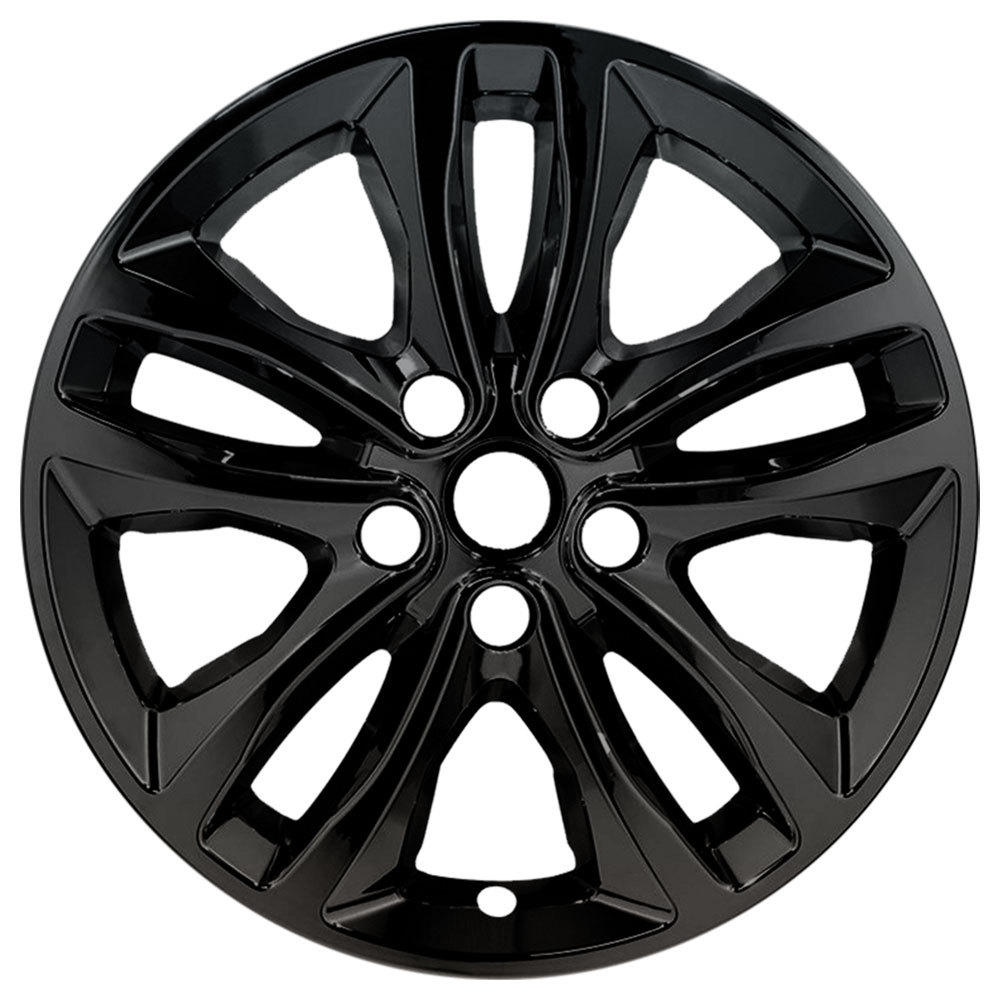 17" Gloss Black Wheel Skins (Set of 4) for 20162017 Chevy Malibu