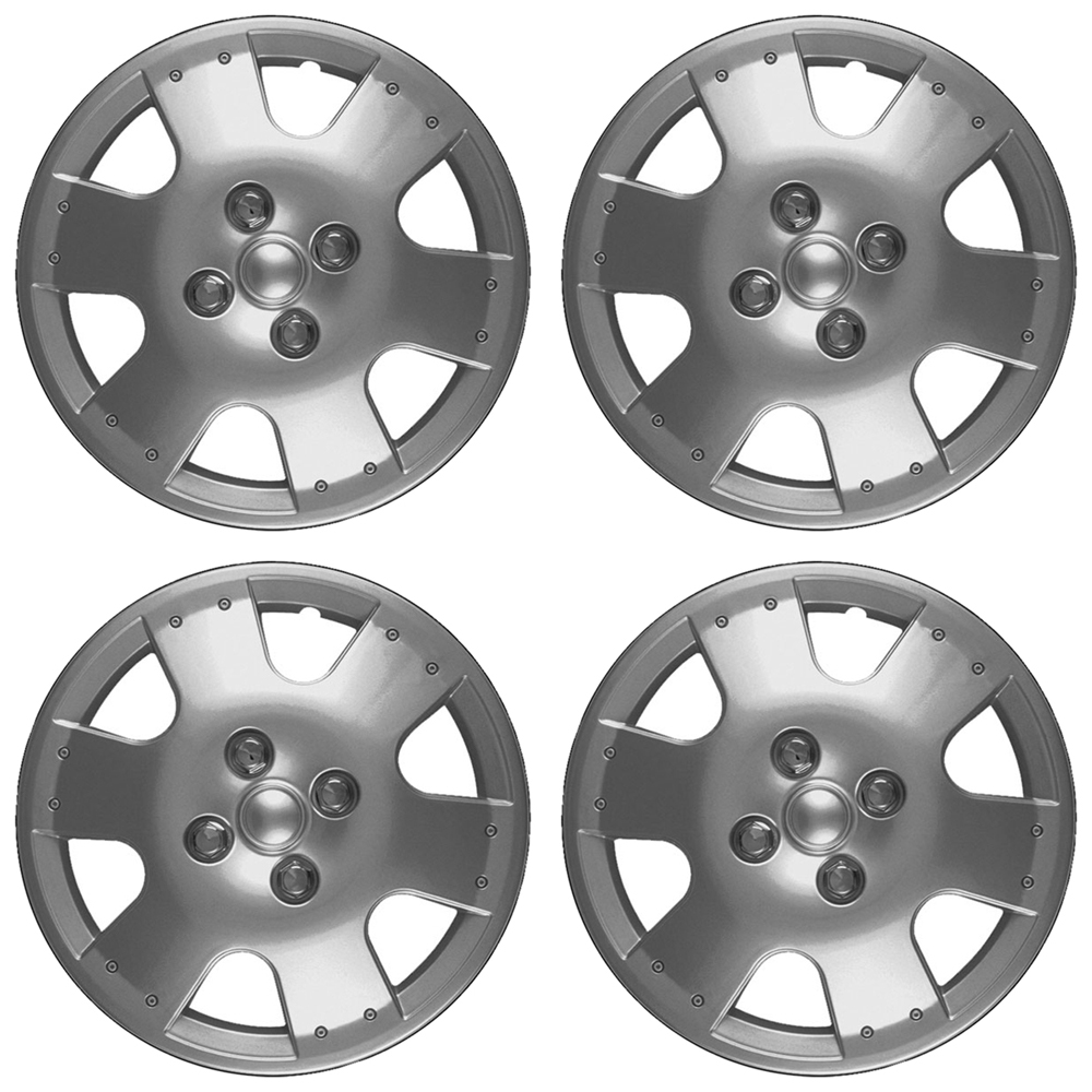 14" Pushon Silver Wheel Cover Hubcaps for 20002005 Toyota Echo eBay