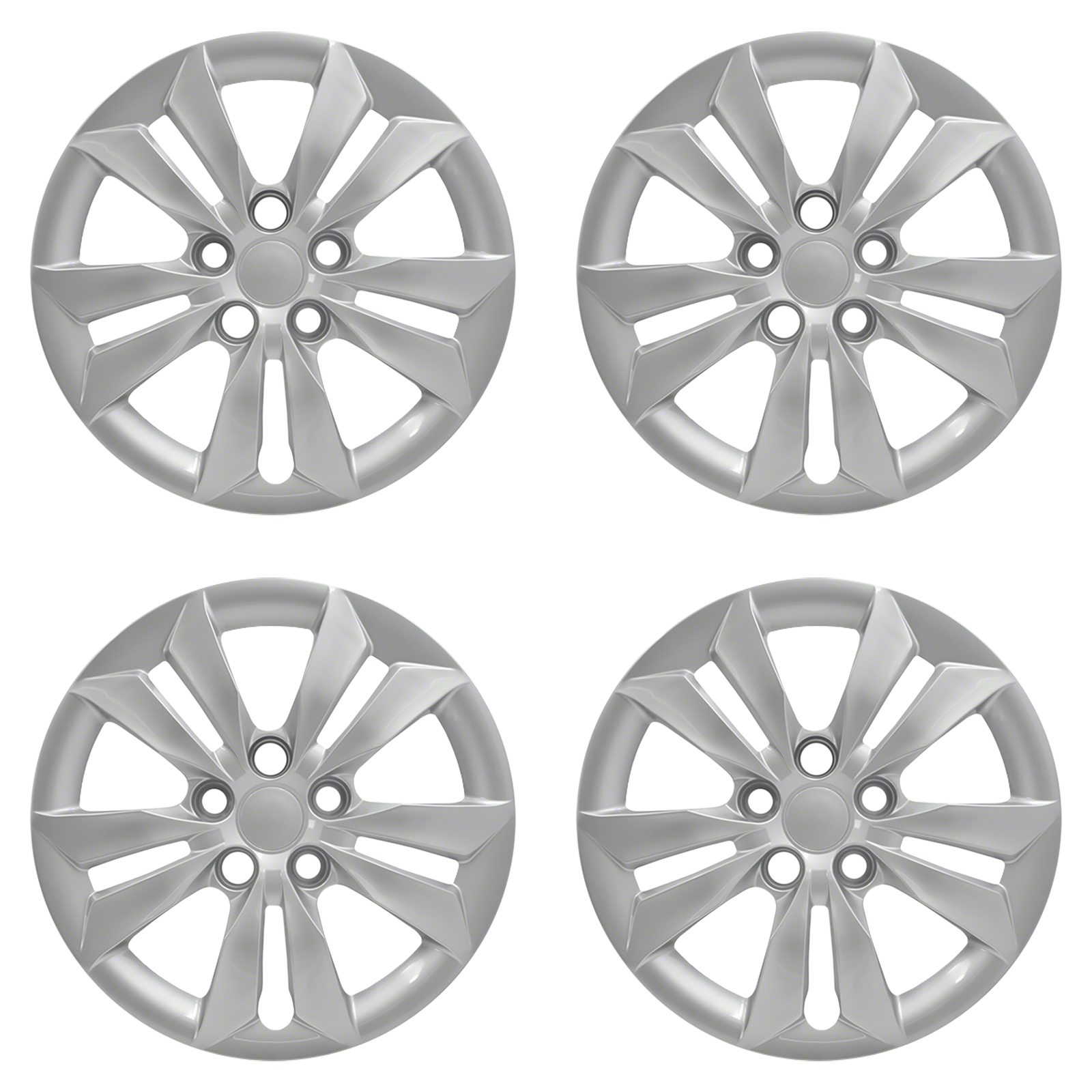 4 New 16" Bolt On Hub Caps Full Rim Wheel Covers for 20062014 Hyundai