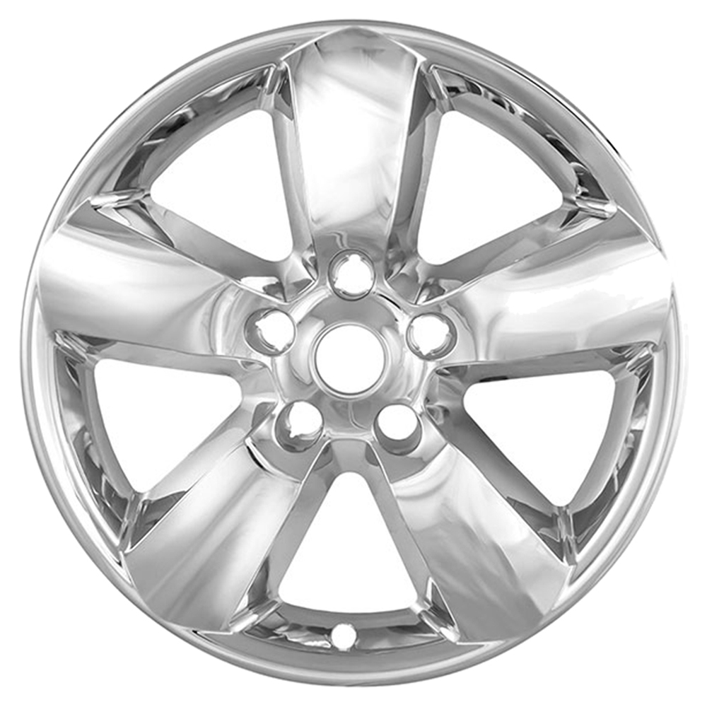 4 CHROME 20" Wheel Skins Hub Caps 5 Spoke Alloy Rim Covers for Dodge