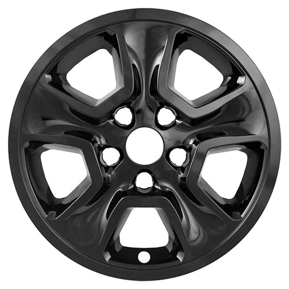 4 Black 17" Wheel Skins Hub Caps Full Rim Covers for 20142017 Jeep