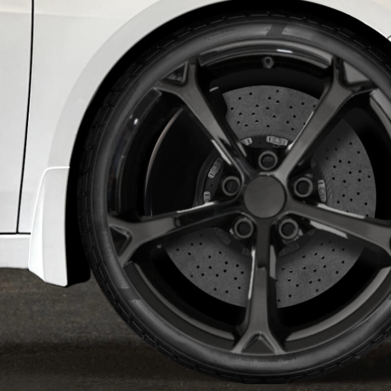 Classic MGP Caliper Covers Set of 4 for 1997-2004 Ford Mustang SVT - Black