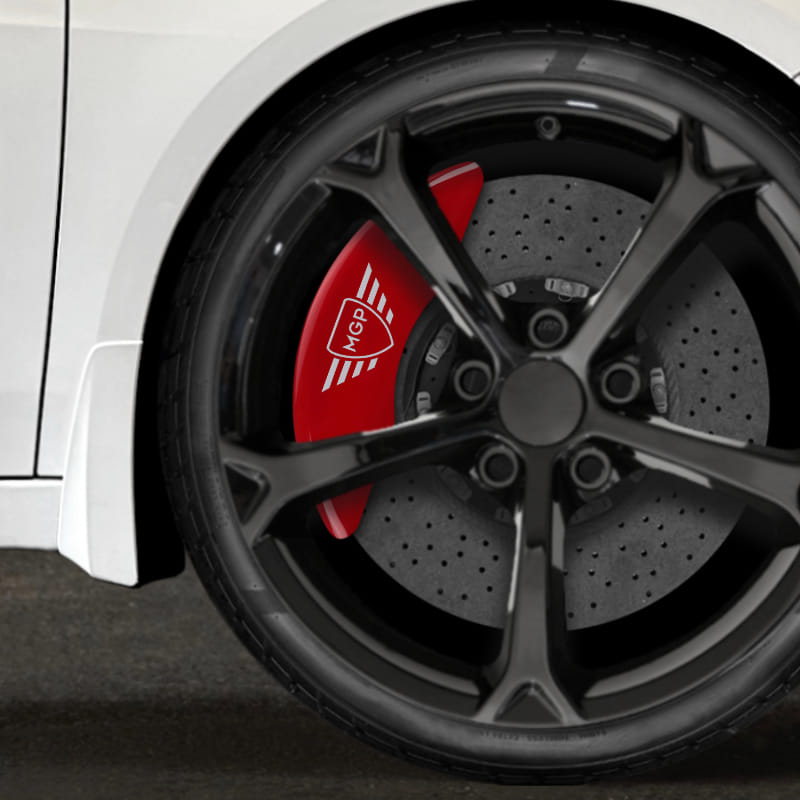 Red MGP Caliper Covers w/'MGP' fits 2023-2025 Honda Civic [4pc]